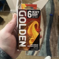 Golden Artist Acrylics 6 Heavy Body Intro (NEW/ NEVER OPENED) 