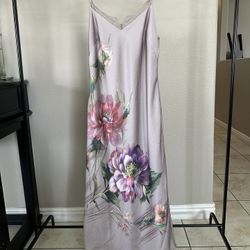 Express Floral Silk Dress