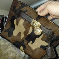 Micheal Kors Camouflage Handbag