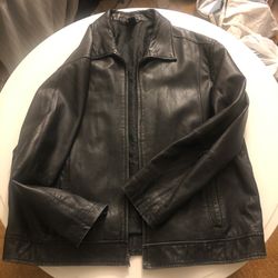 Claiborne Leather Jacket XL