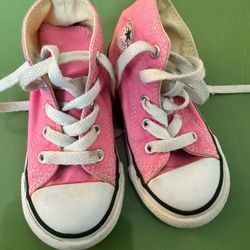 Toddler Girl Converse Shoes Size 7