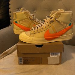 Off white Nike Blazer