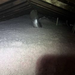 Attic Clean + Blown In