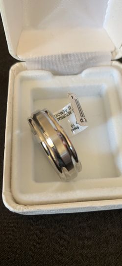 New Sterling Silver Bridal band Comfort fit size 10