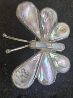 Mother Of Pearl Brooch 