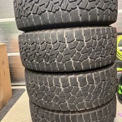 FALKEN AT3W 295/75R18 = 34” Tires