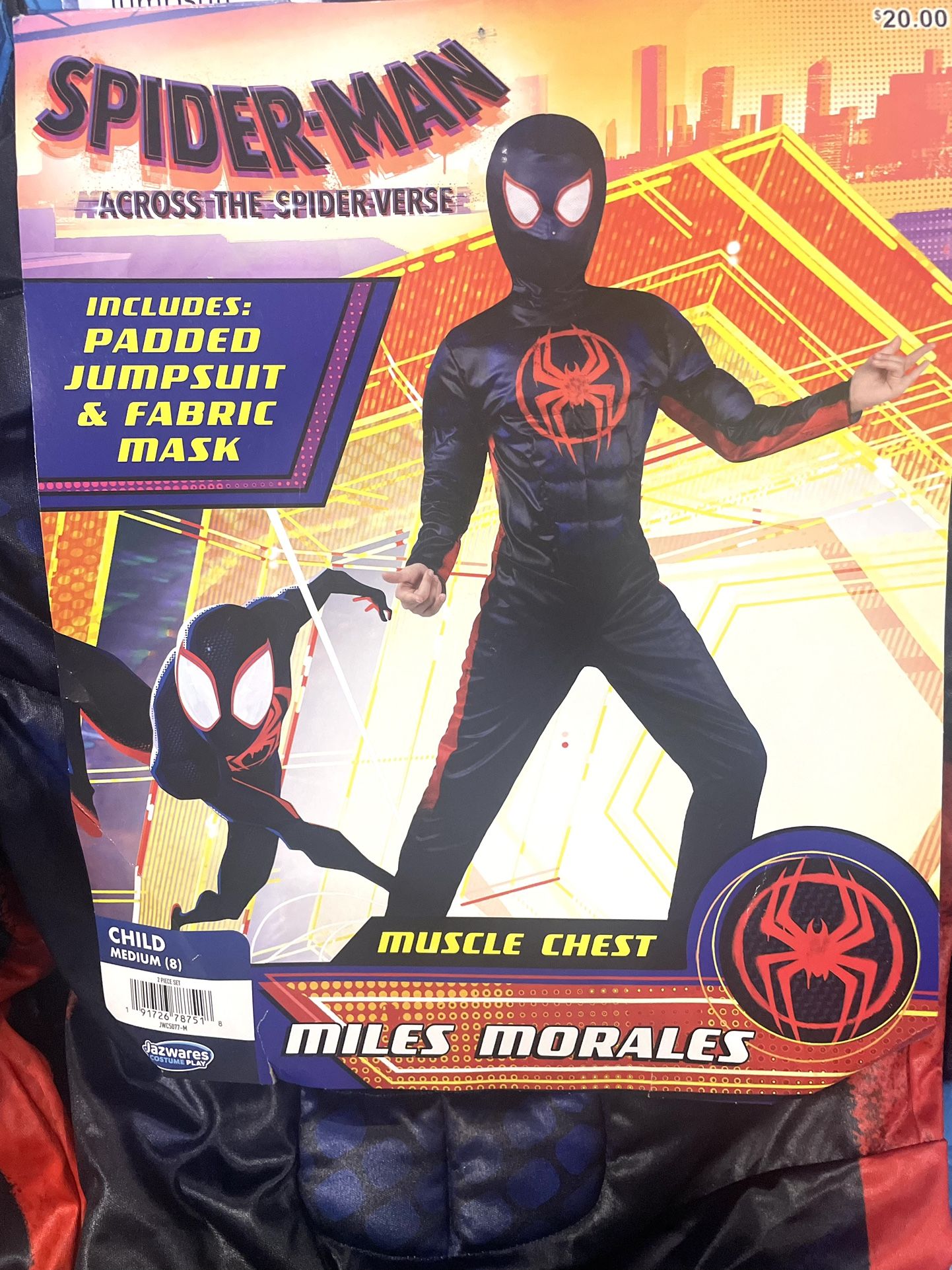 NWT Spider-Man Acrooss The Spider Verse Size M (8)