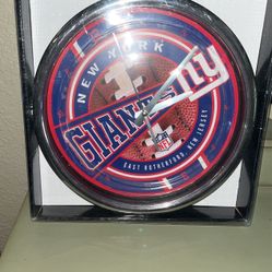 Clock NY Giants