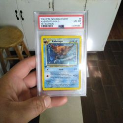 Pokemon PSA8 Kabutops 