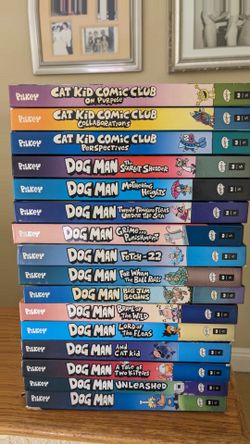 16 Dogman/Cat Kid Books - Used
