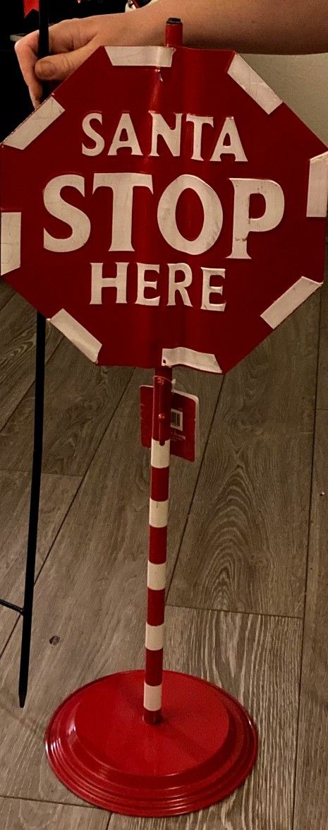 Christmas Stop Sign