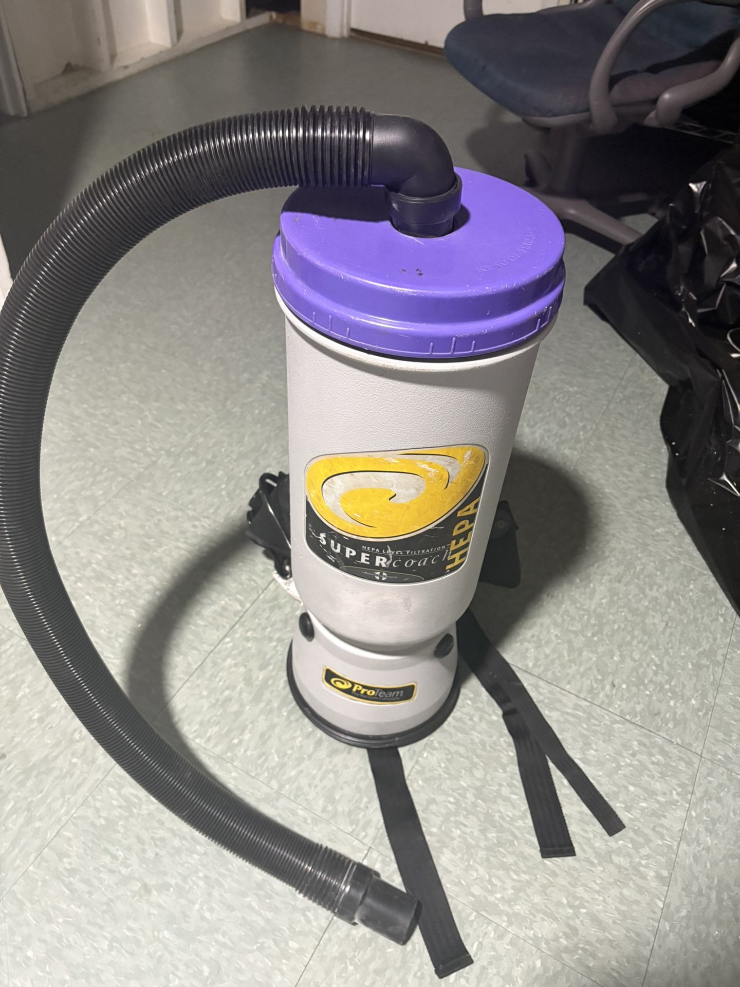 Supercoach Proteam Backpack Vacuum 