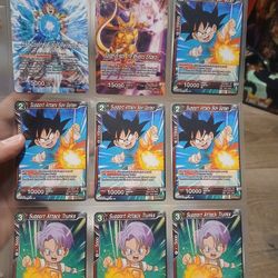 DBZ Dragon Ball Z Super Masters Trading Card Game Set 6 Destroyer Kings Cards
