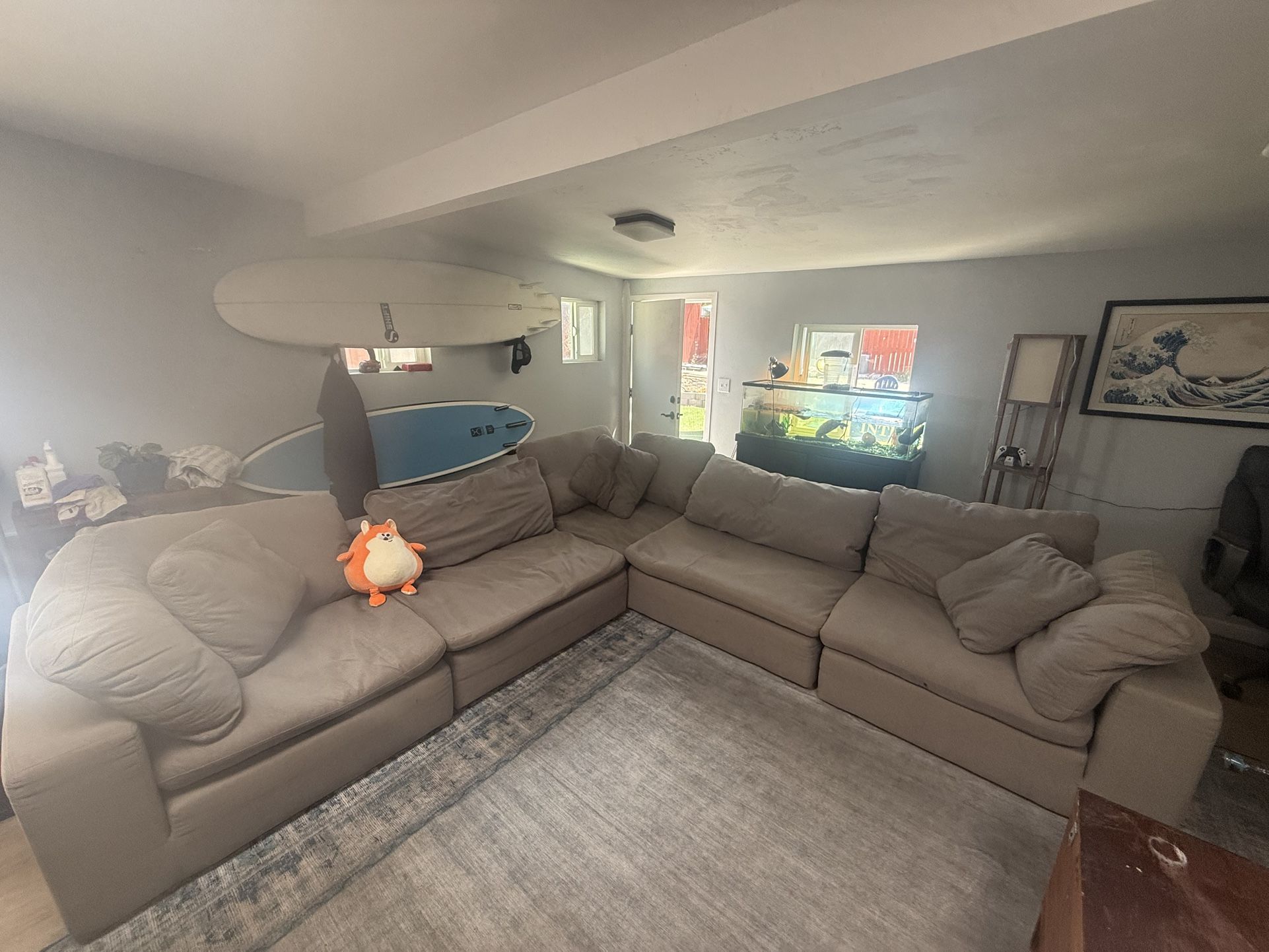 Gray Sectional Couch