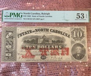 1863 North Carolina 53 Au