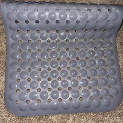 Extra Long Non Slip Bathtub Shower suction Mat Anti Slip Grey approx 40 X 16