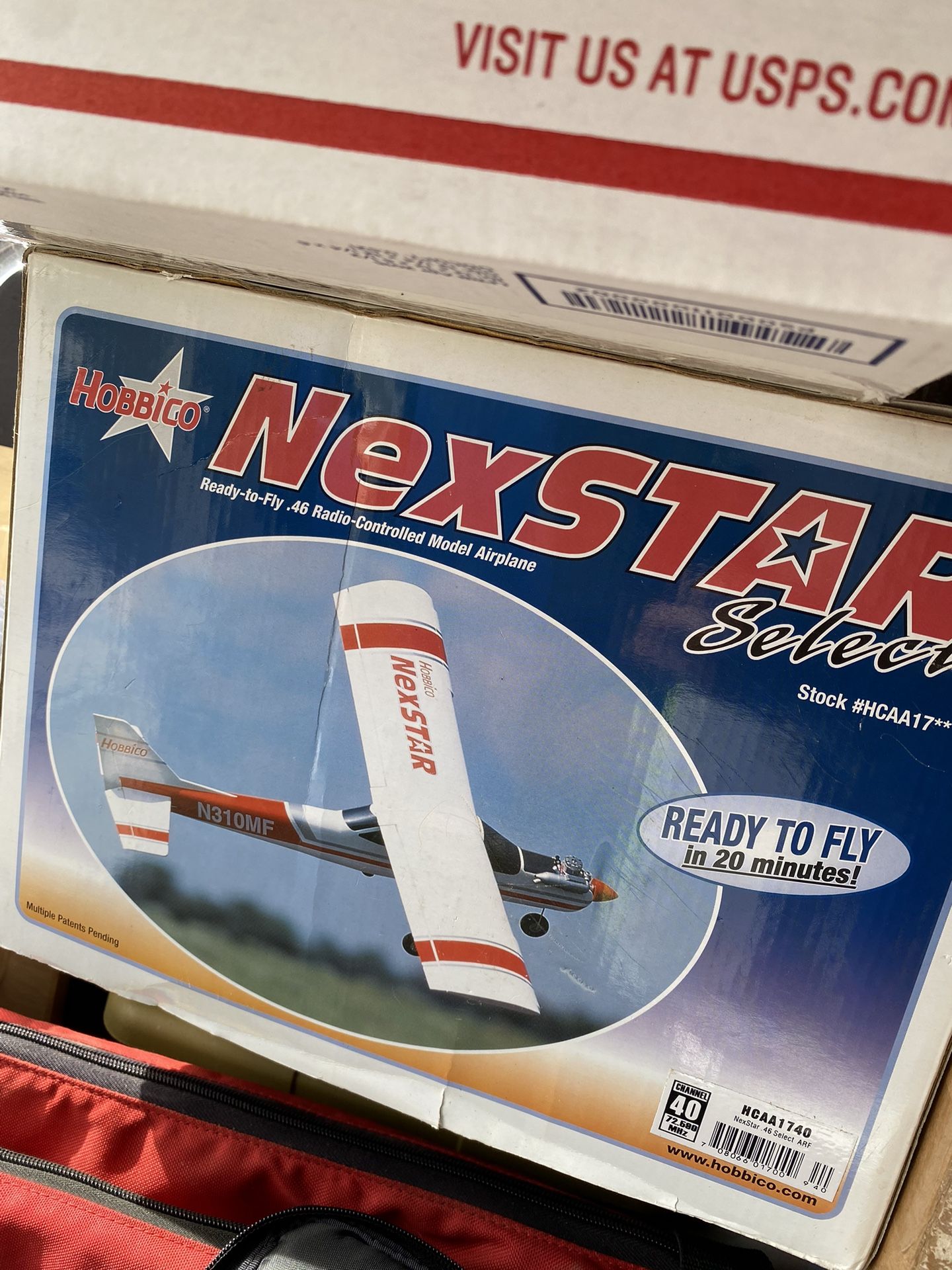 New In Box Hobbico Nexstar Select With Os Engine And Radio Rc Airplane