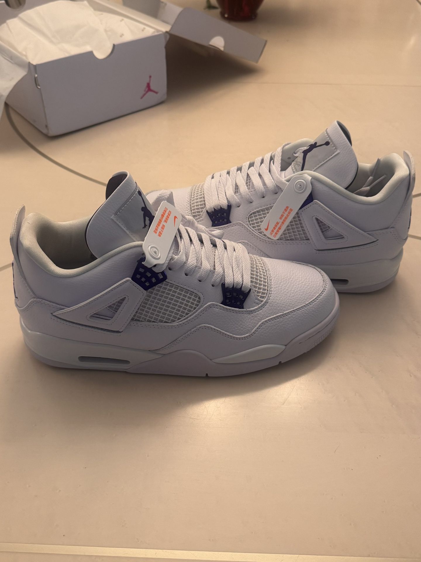 Jordan 4 Metallic Purple Size 13