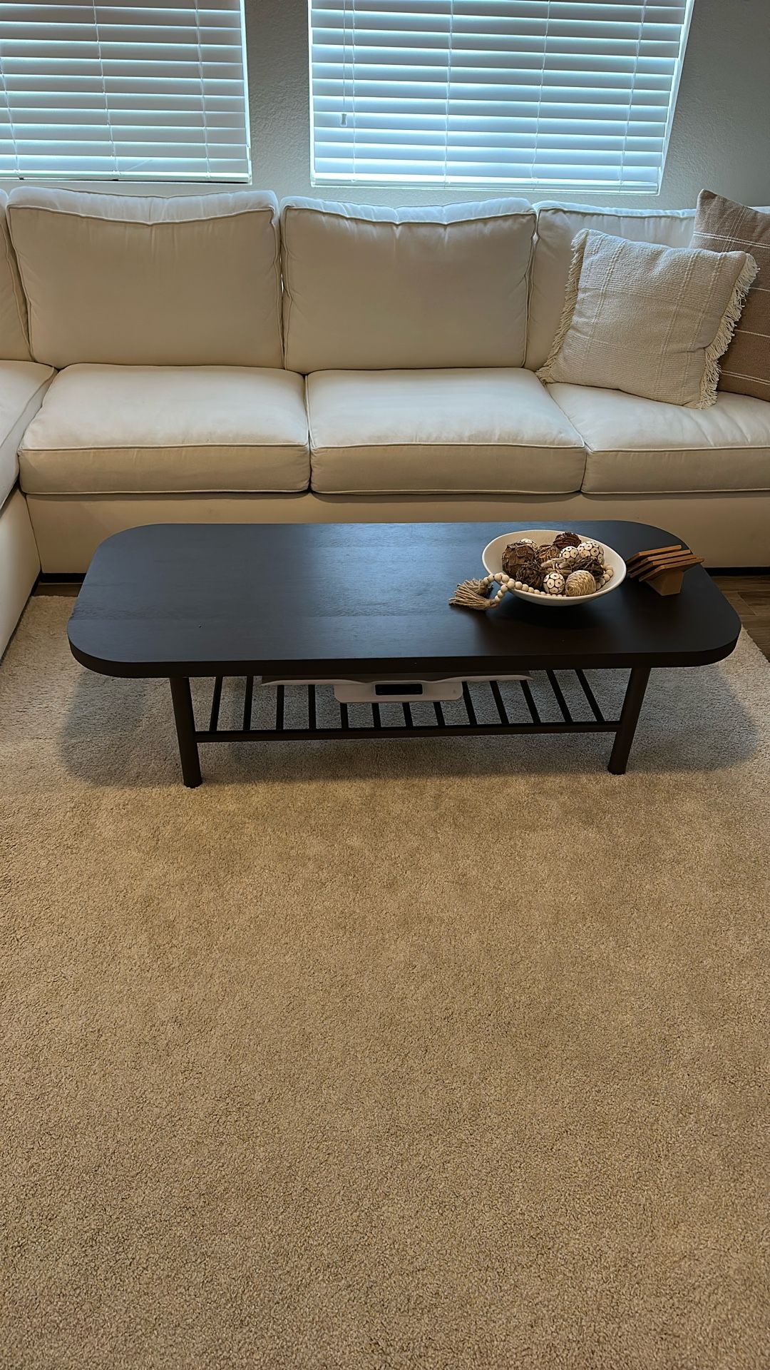 Dark Brown Coffee Table