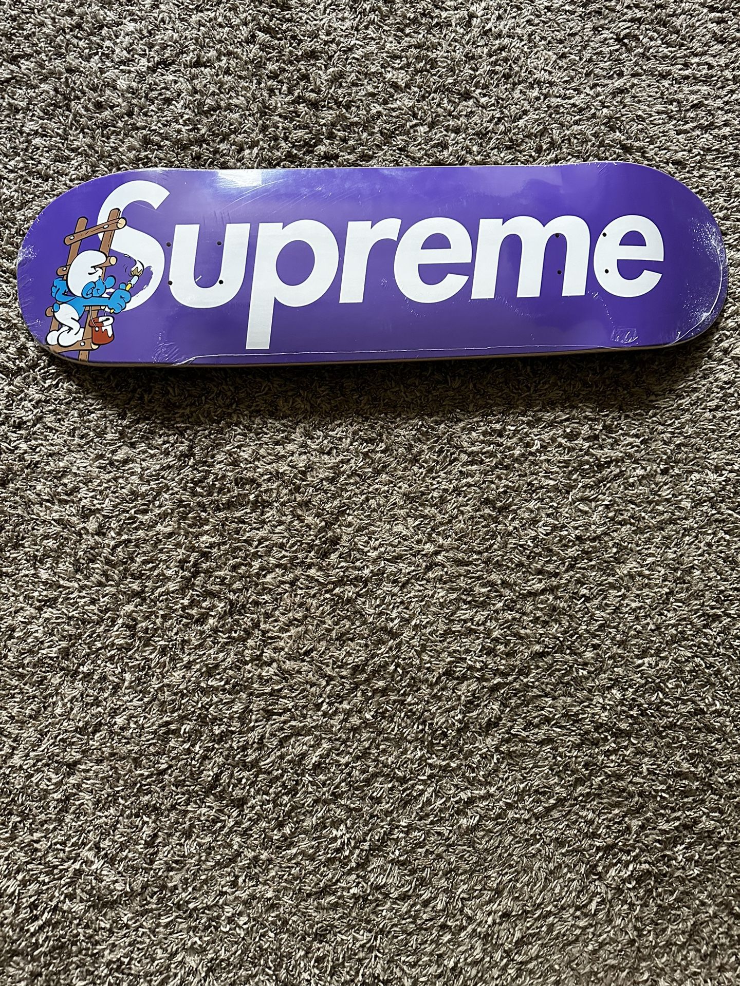 Supreme Smurf Skateboard Deck