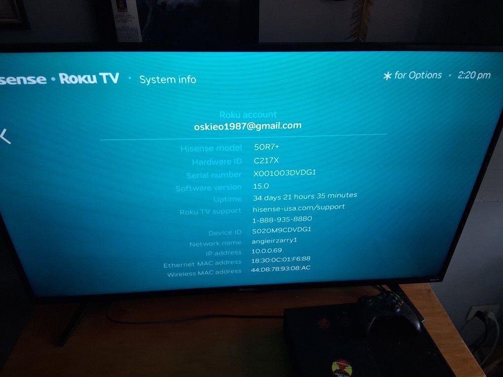 Hisense Roku TV Smart 4k 