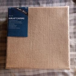 Set Of 3 New 12x12 Burlap Canvas ✨$9 For ALL✨