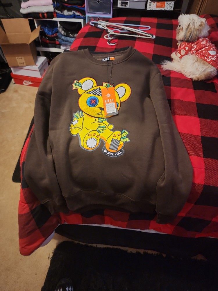 Brown Sweatshirt-Large