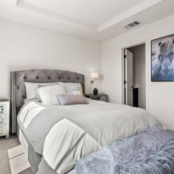 Queen Bed And Side Tables