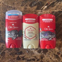 Old Spice Men Deodorant  3 For $10 