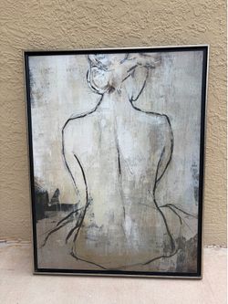 Lady in the Lake Painting