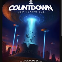 Selling Countdown NYE 2025 Ticket - LA Convention Center.