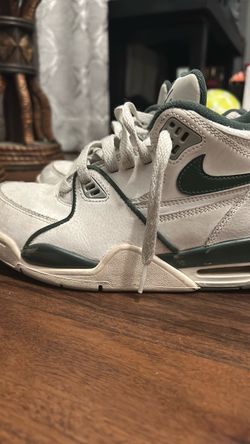Nike Air Flight 89 White Green Sneakers