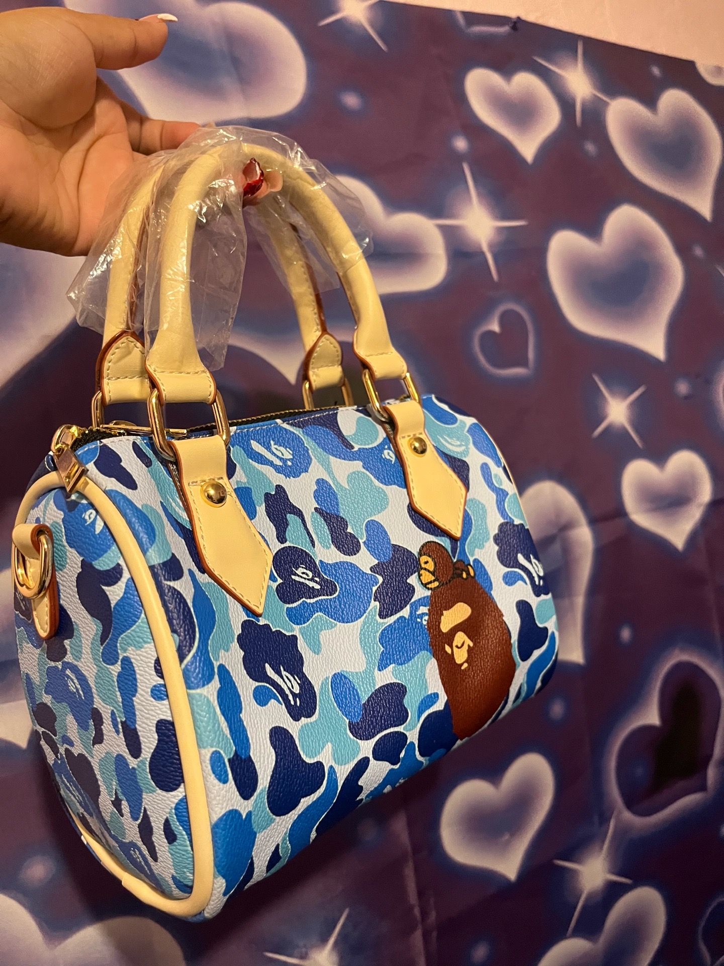 Bape pillow purse