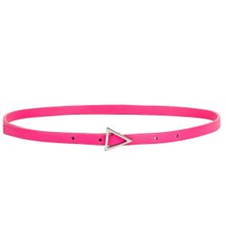 New Women Leather Pink Dress Belt Size 80 cm