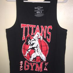 Attack On Titan - Titans Gym Tank Top Size M