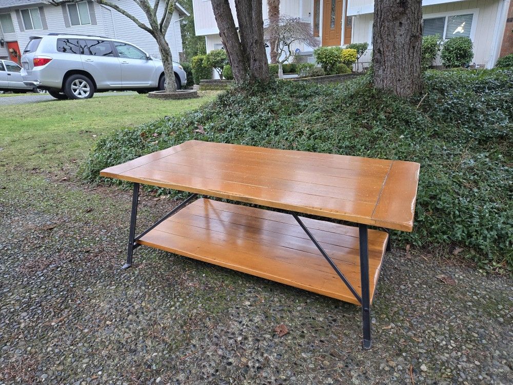 Solid Wood Coffee Table