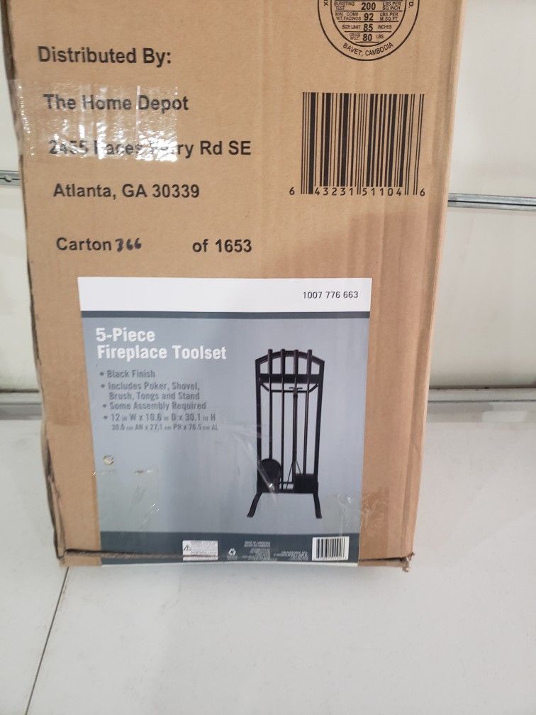 New Fire Place Tool Set