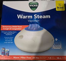 Hot steam humidifier