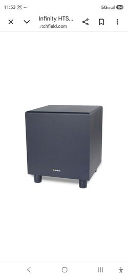 Infinity HTS-20SUB 120w Home Theater Sub $40