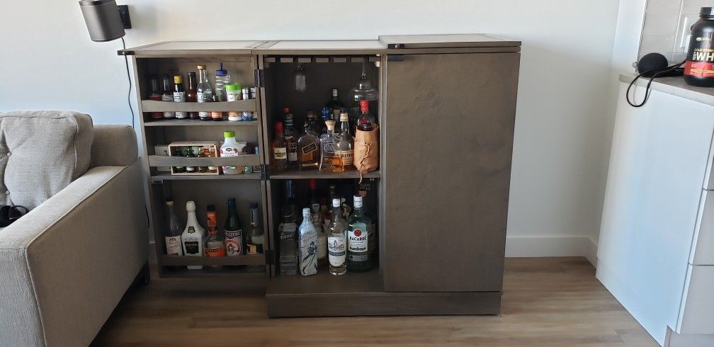 Bar Cart Arhaus (Great Condition)