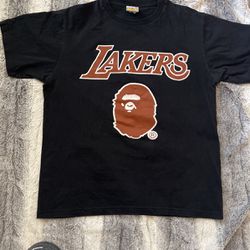 BAPE Lakers T-Shirt Size M