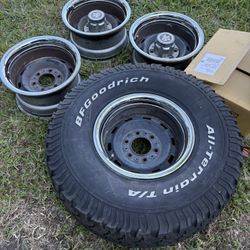 15x8 6 Lug Rally Wheels / Rims