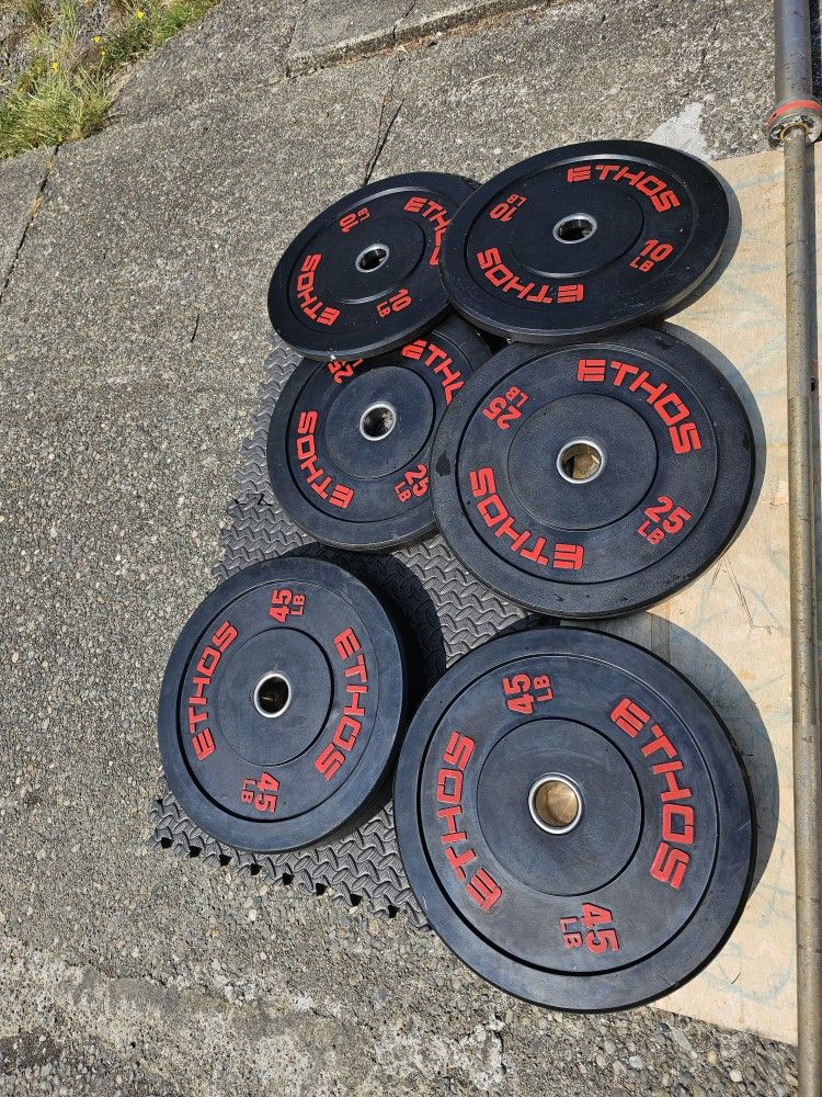 Ethos Bumper Plates Set