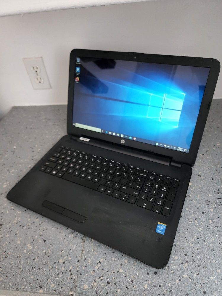 HP Laptop and charger