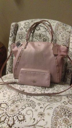 Coach bag and wallet Nwt.