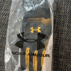 Brand New Men's UA Clean Up 21 Batting Gloves