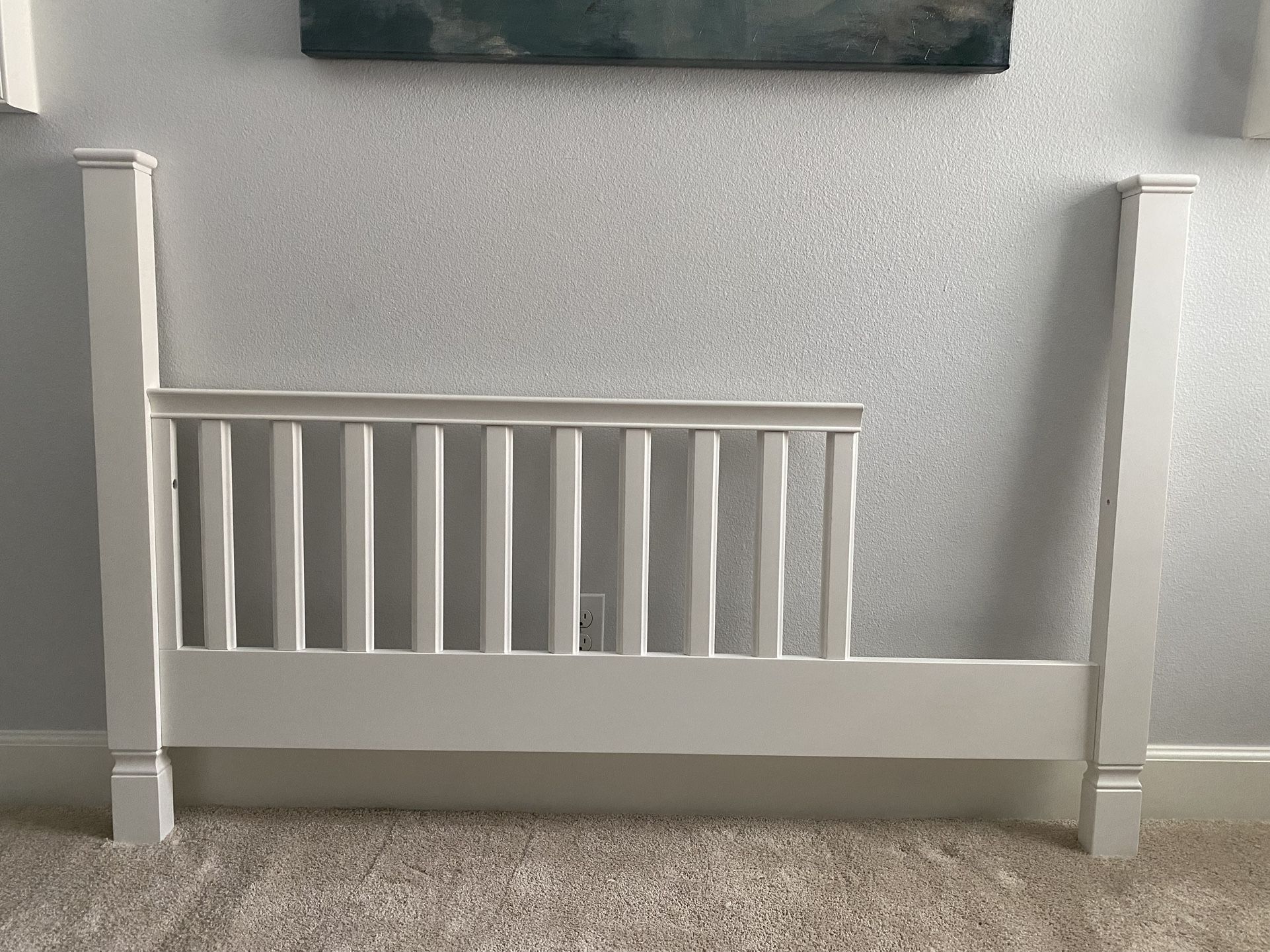 Pottery Barn Larkin 4in1 Toddler Bed Conversion Rail for Sale in