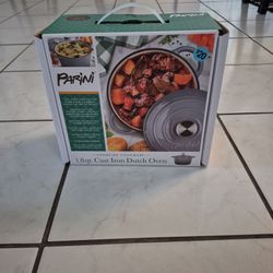 Parini Cast Iron Dutch Oven 1.8 Qt. New