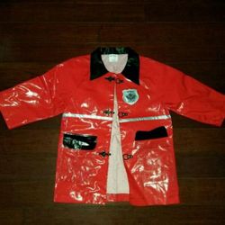 Child Small Miracles FIREMAN Raincoat/Dress Up Costume O/S