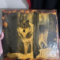 Wood Wolf Picture 1 Of 1 